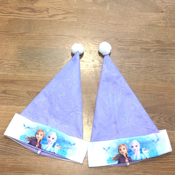 Disney Other - TWO Frozen II Santa Hats!